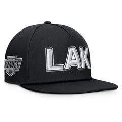 NHL Los Angeles Kings Fanatics Authentic Pro Rink Team Code Snapback Hat