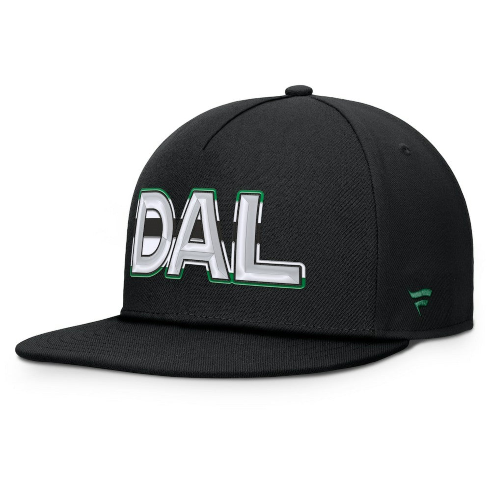 NHL Dallas Stars Fanatics Authentic Pro Rink Team Code Snapback Hat