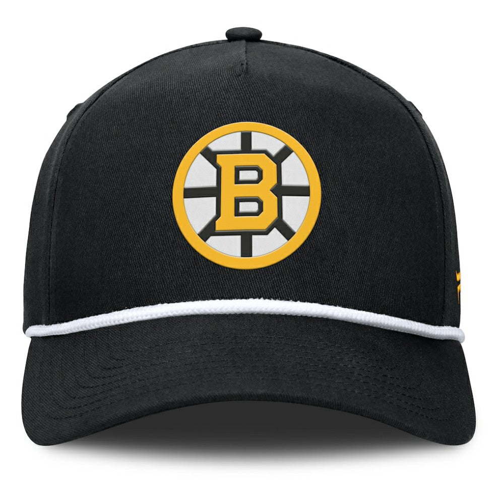NHL Boston Bruins Fanatics Authentic Pro Rink Roper A-Frame Adjustable Hat