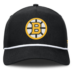 NHL Boston Bruins Fanatics Authentic Pro Rink Roper A-Frame Adjustable Hat