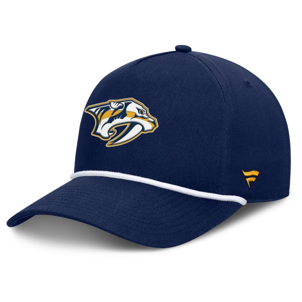 NHL Nashville Predators Fanatics Authentic Pro Rink Roper A-Frame Adjustable Hat