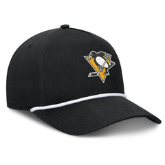 NHL Pittsburgh Penguins Fanatics Authentic Pro Rink Roper A-Frame Adjustable Hat