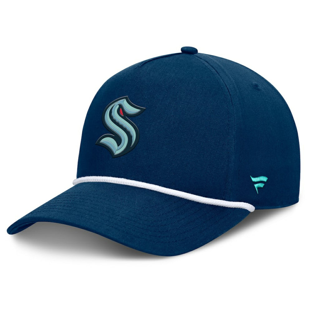 NHL Seattle Kraken Fanatics Authentic Pro Rink Roper A-Frame Adjustable Hat