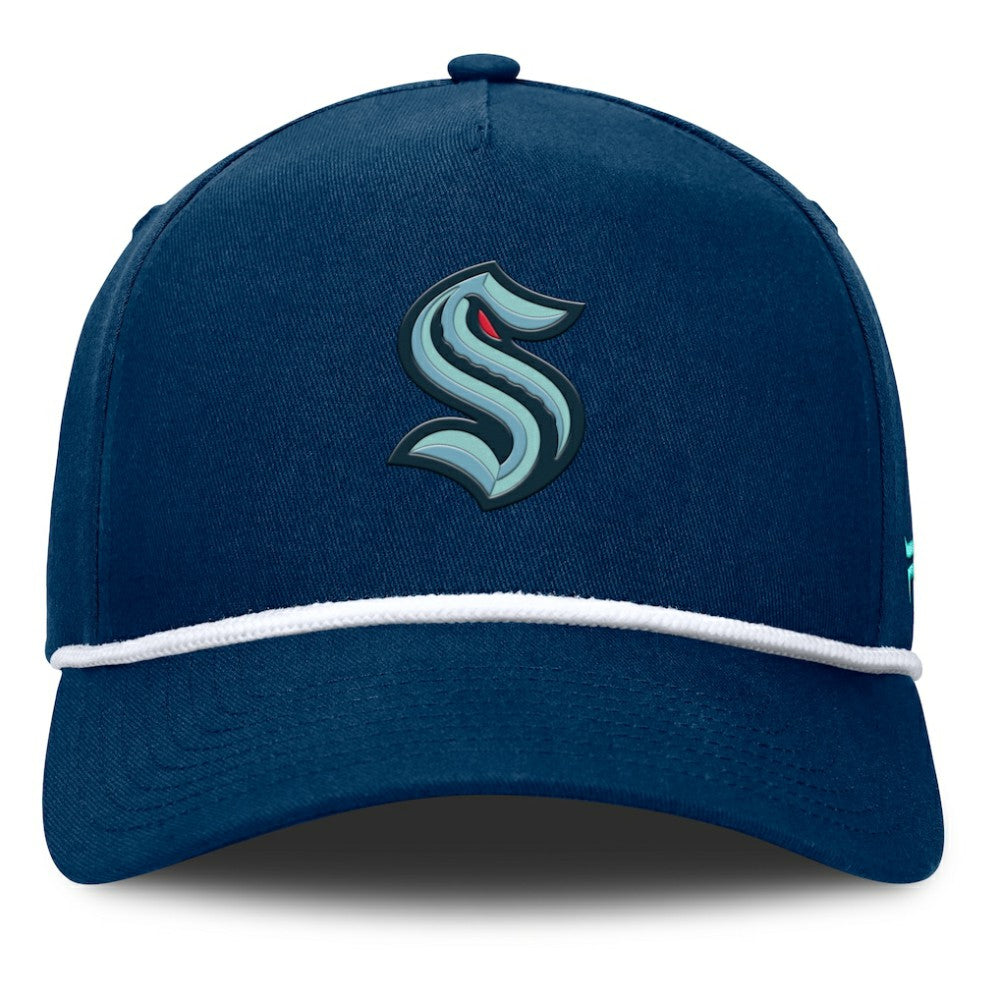 NHL Seattle Kraken Fanatics Authentic Pro Rink Roper A-Frame Adjustable Hat