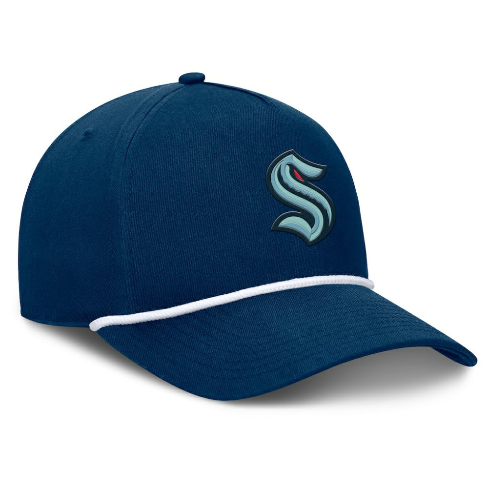 NHL Seattle Kraken Fanatics Authentic Pro Rink Roper A-Frame Adjustable Hat