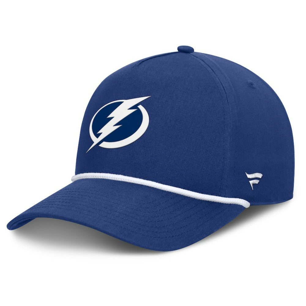NHL Tampa Bay Lightning Fanatics Authentic Pro Rink Roper A-Frame Adjustable Hat