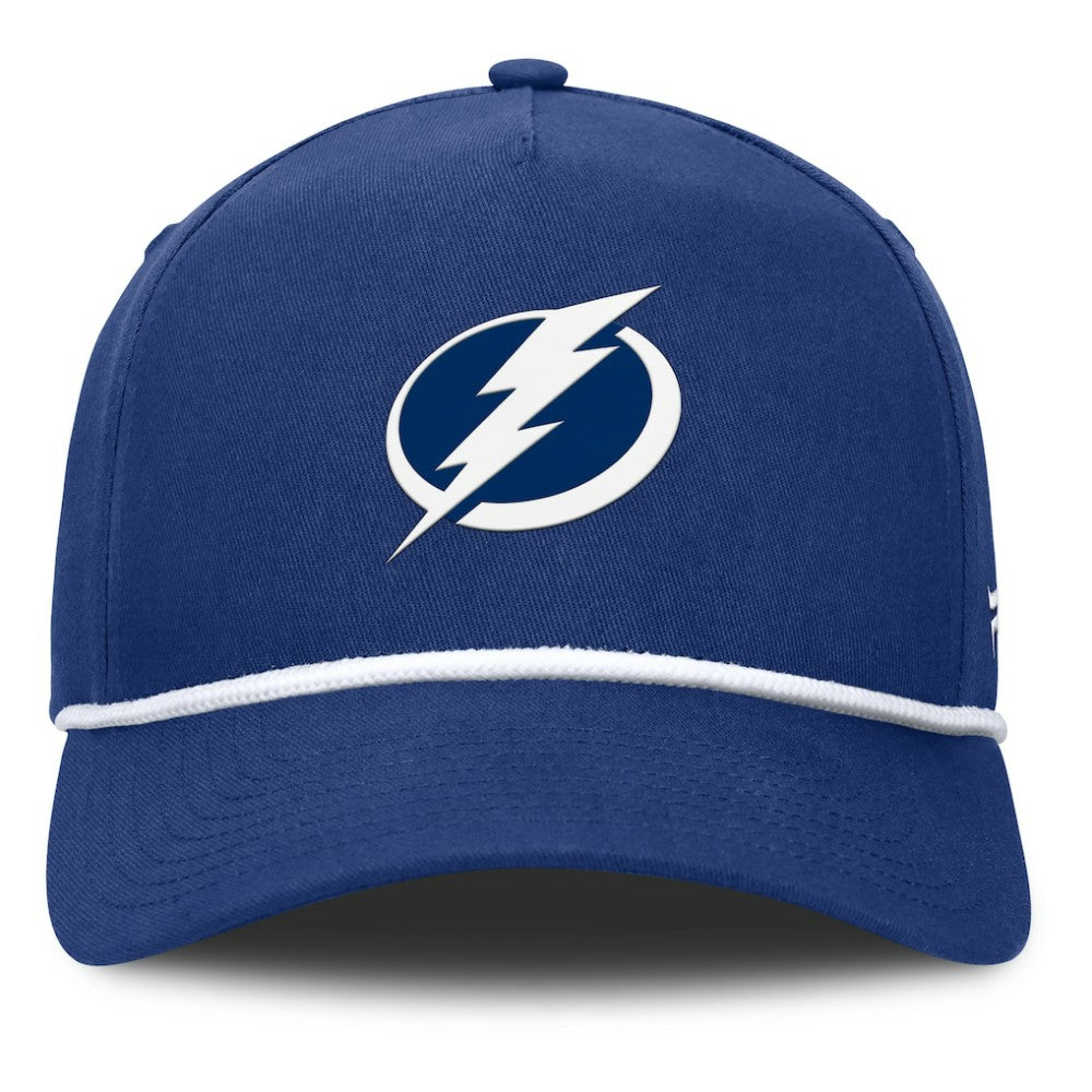 NHL Tampa Bay Lightning Fanatics Authentic Pro Rink Roper A-Frame Adjustable Hat