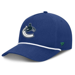 NHL Vancouver Canucks Fanatics Authentic Pro Rink Roper A-Frame Adjustable Hat