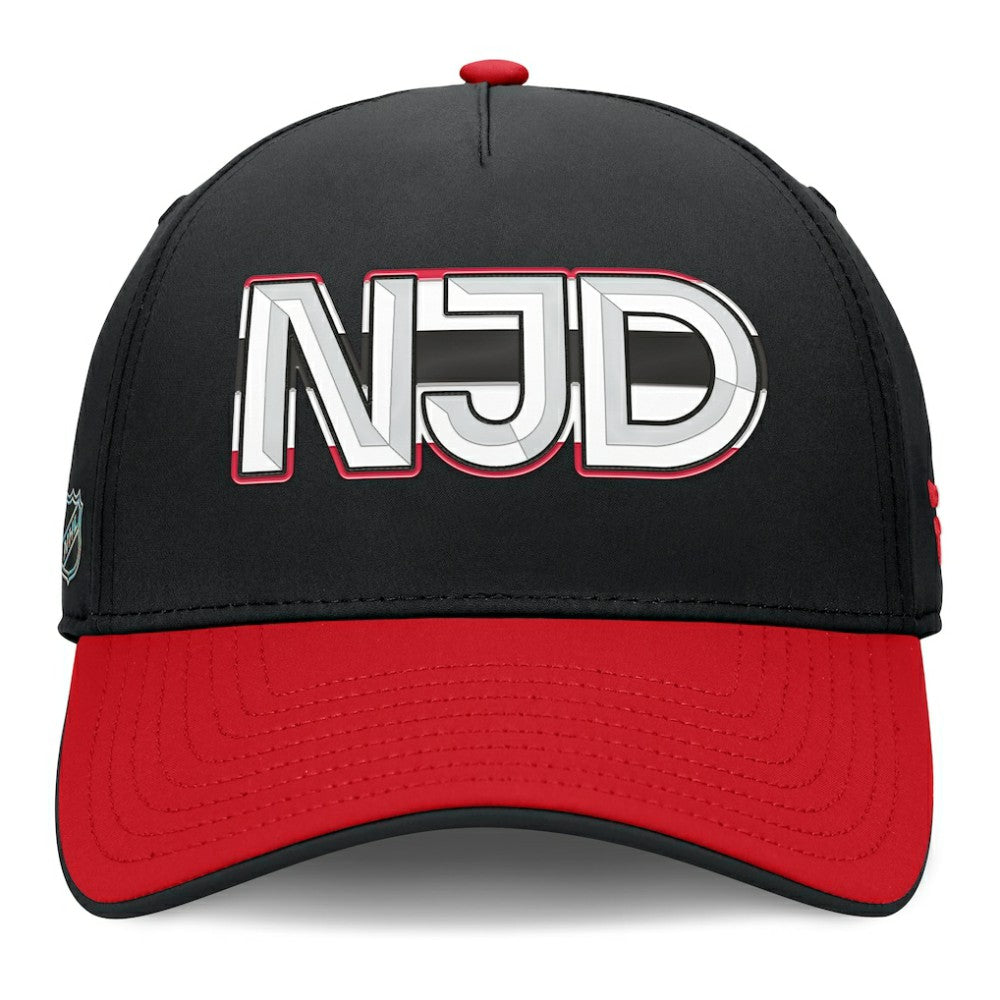NHL New Jersey Devils Fanatics Authentic Pro Rink Team Code Flex Hat
