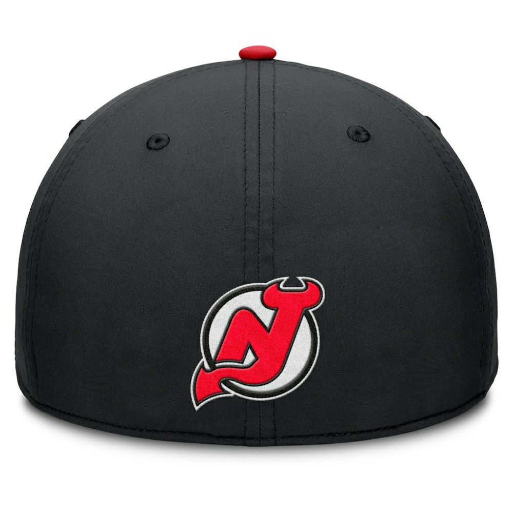 NHL New Jersey Devils Fanatics Authentic Pro Rink Team Code Flex Hat