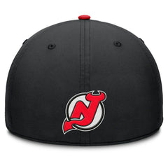 NHL New Jersey Devils Fanatics Authentic Pro Rink Team Code Flex Hat