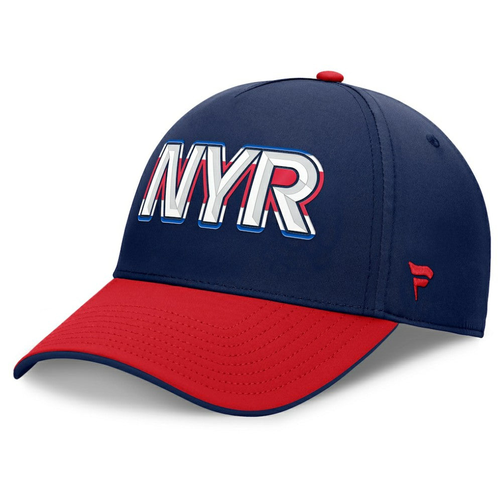 NHL New York Rangers Fanatics Authentic Pro Rink Team Code Flex Hat