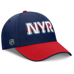 NHL New York Rangers Fanatics Authentic Pro Rink Team Code Flex Hat