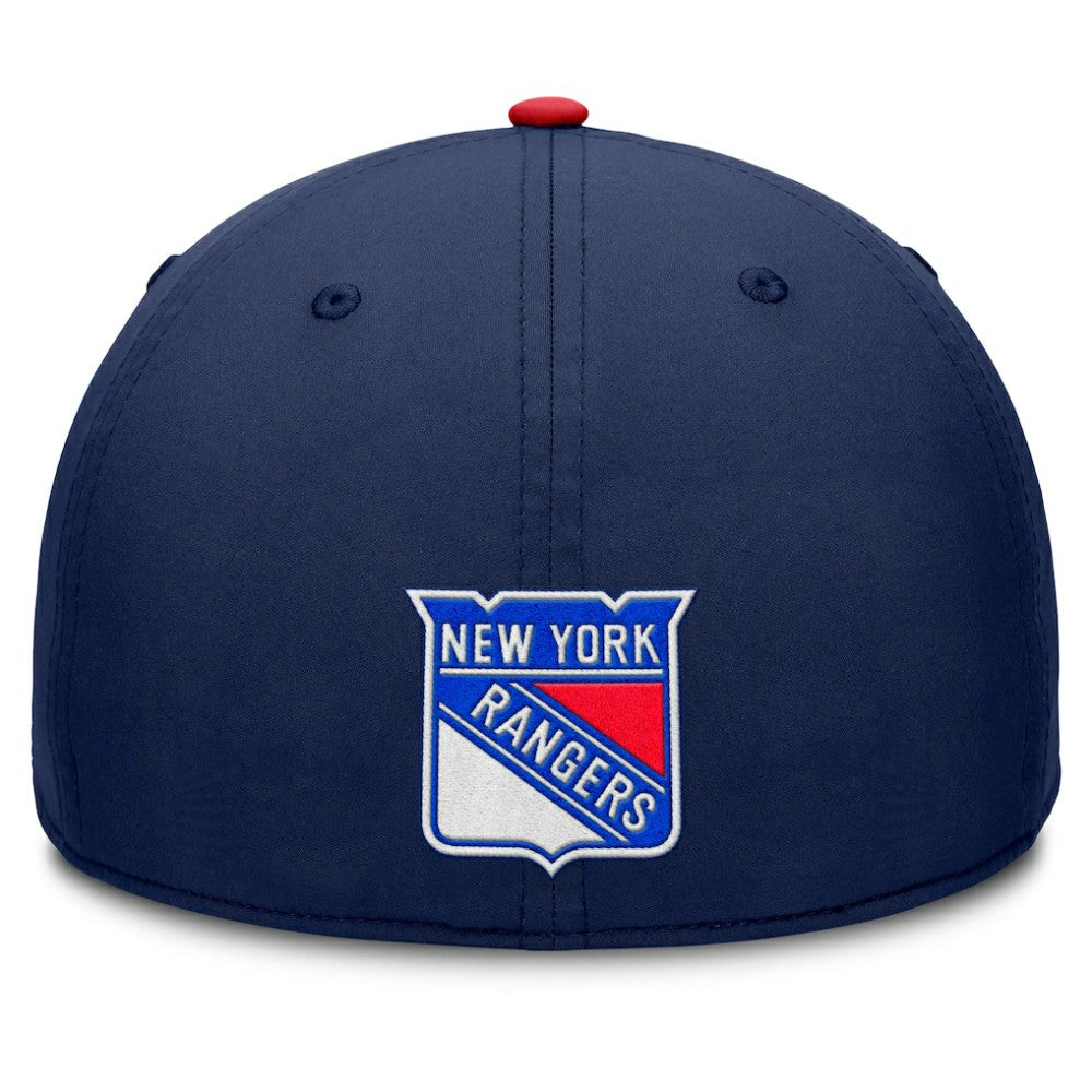 NHL New York Rangers Fanatics Authentic Pro Rink Team Code Flex Hat