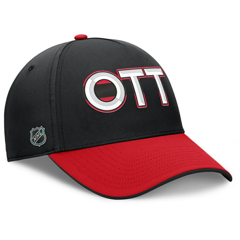 NHL Ottawa Senators Fanatics Authentic Pro Rink Team Code Flex Hat