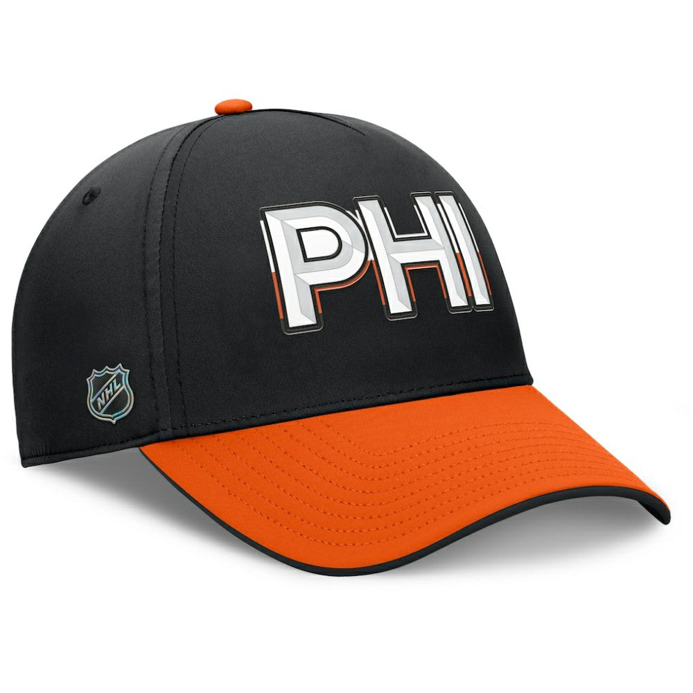 NHL Philadelphia Flyers Fanatics Authentic Pro Rink Team Code Flex Hat