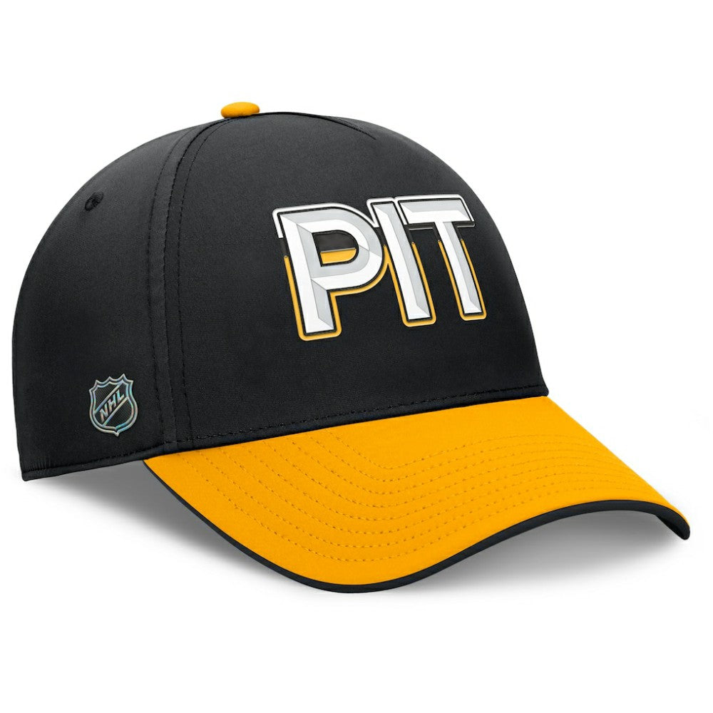 NHL Pittsburgh Penguins Fanatics Authentic Pro Rink Team Code Flex Hat