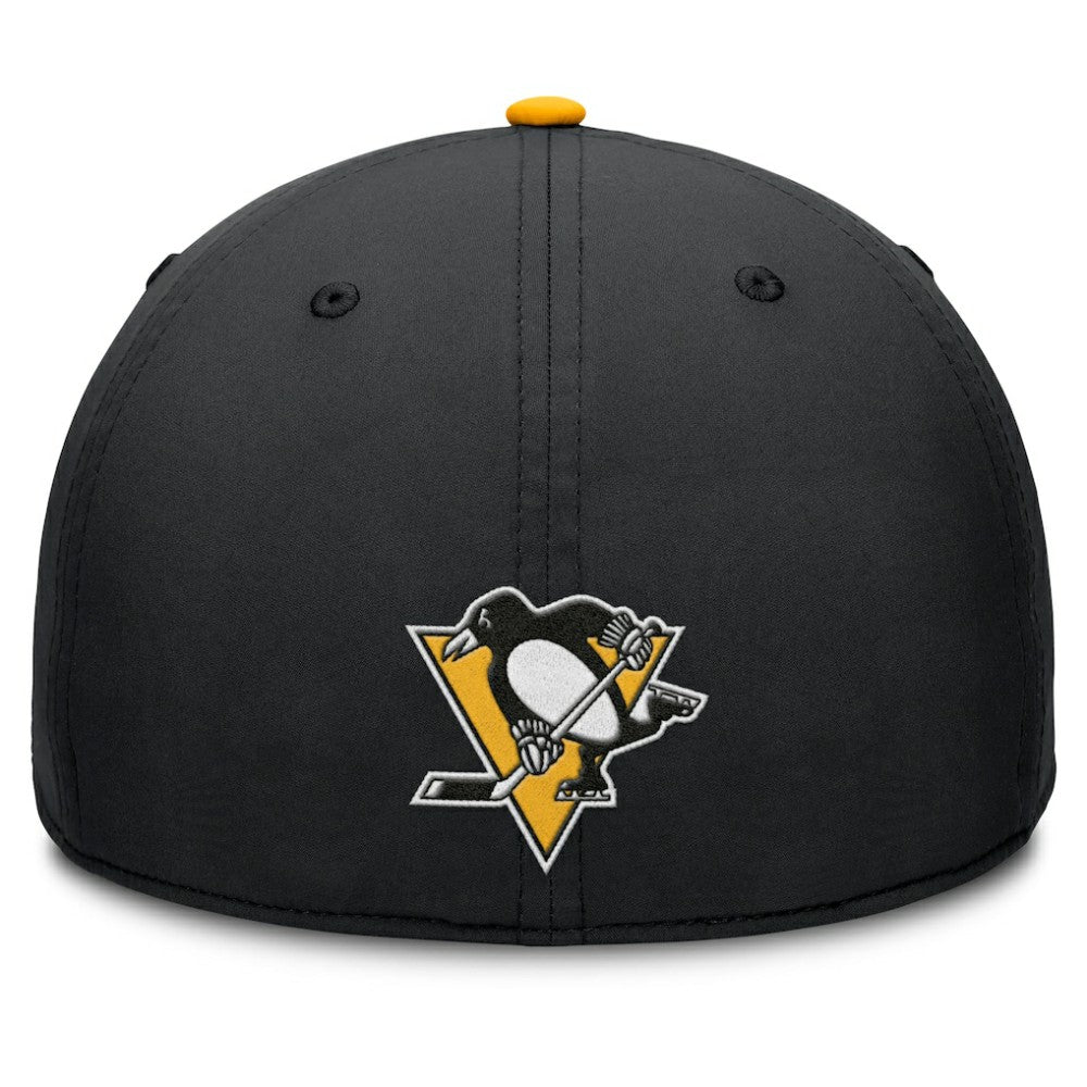 NHL Pittsburgh Penguins Fanatics Authentic Pro Rink Team Code Flex Hat
