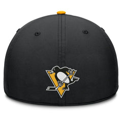 NHL Pittsburgh Penguins Fanatics Authentic Pro Rink Team Code Flex Hat