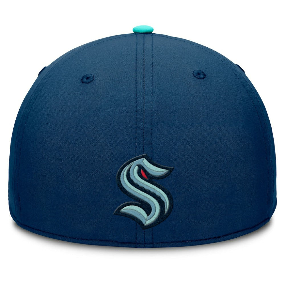 NHL Seattle Kraken Fanatics Authentic Pro Rink Team Code Flex Hat