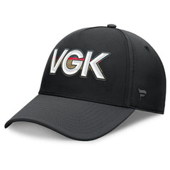 NHL Vegas Golden Knights Fanatics Authentic Pro Rink Team Code Flex Hat