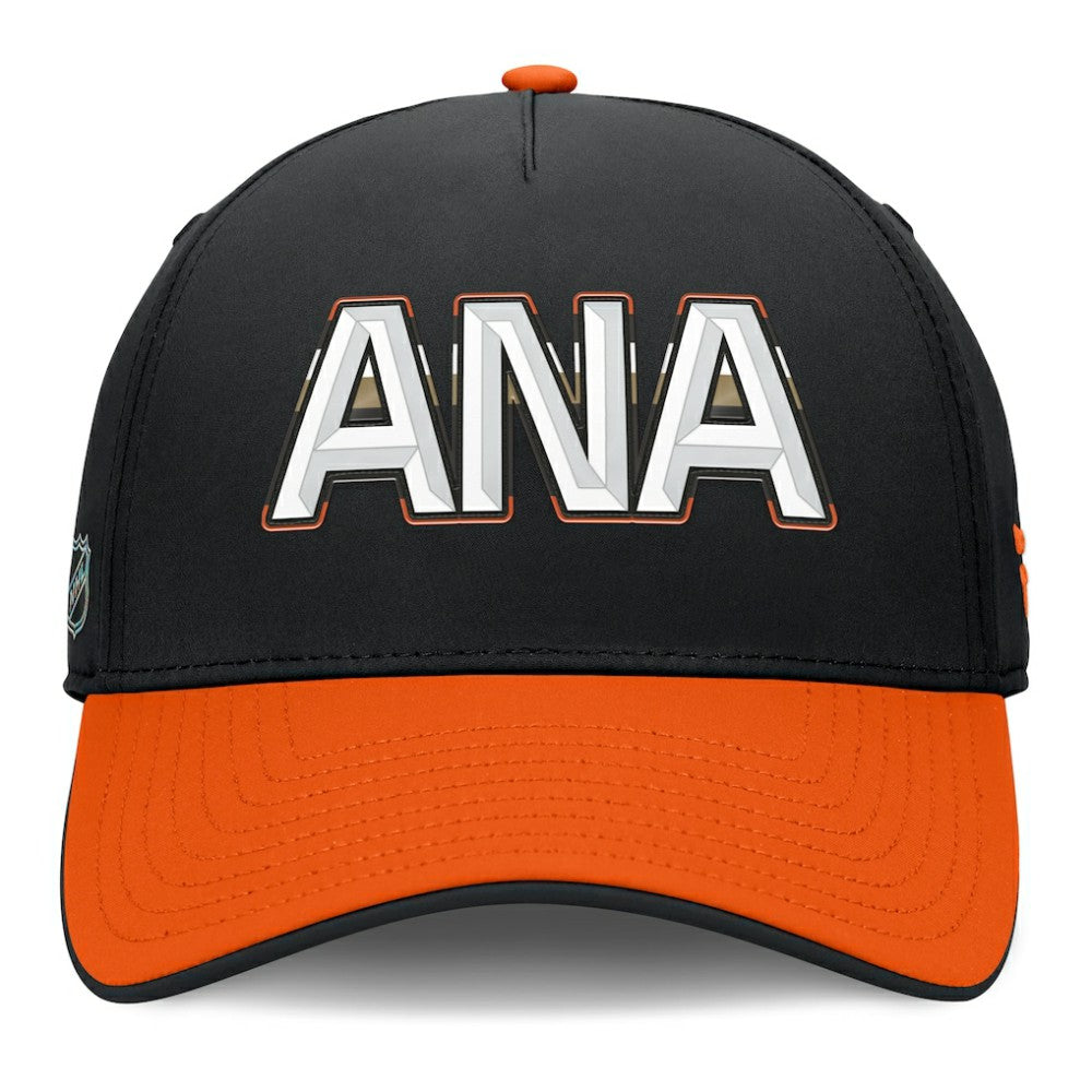 NHL Anaheim Ducks Fanatics Authentic Pro Rink Team Code Flex Hat
