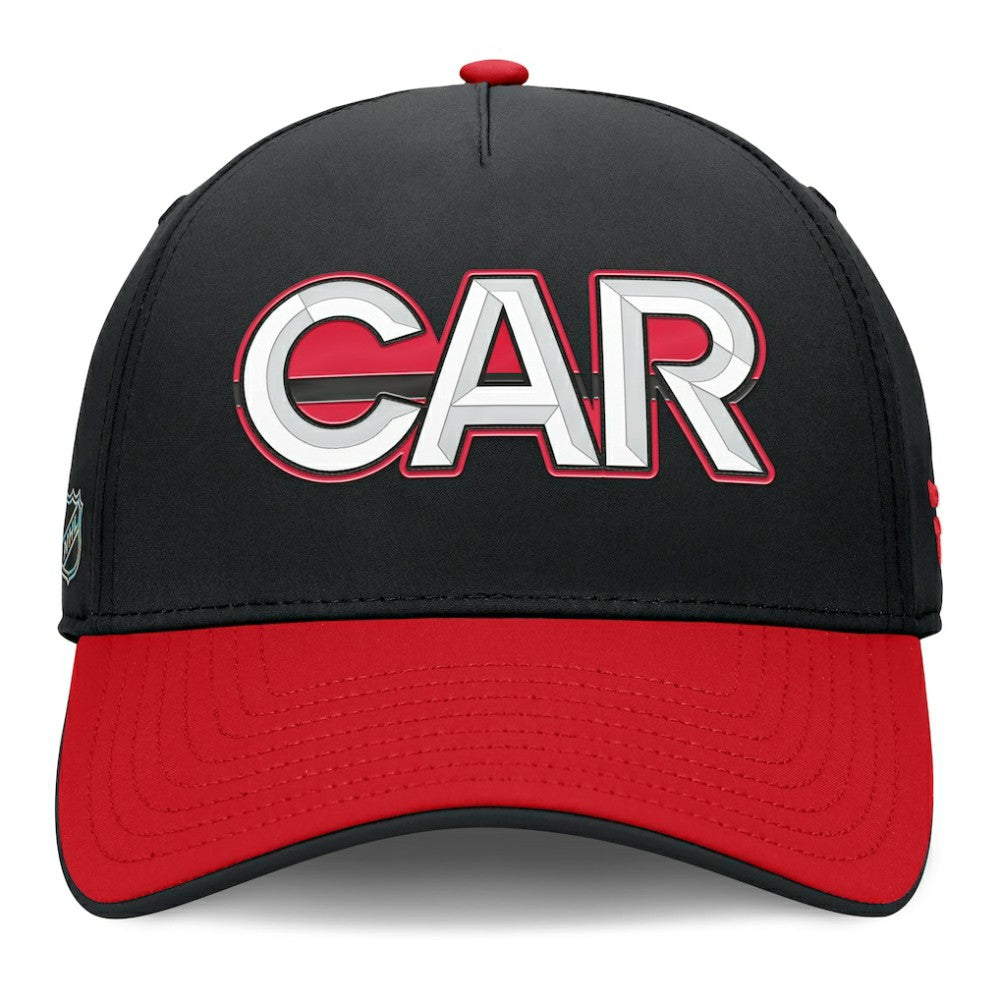 NHL Carolina Hurricanes Fanatics Authentic Pro Rink Team Code Flex Hat