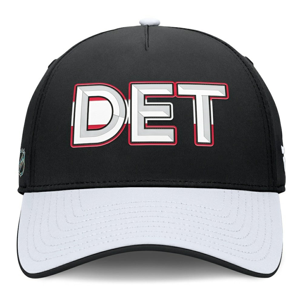 NHL Detroit Red Wings Fanatics Authentic Pro Rink Team Code Flex Hat