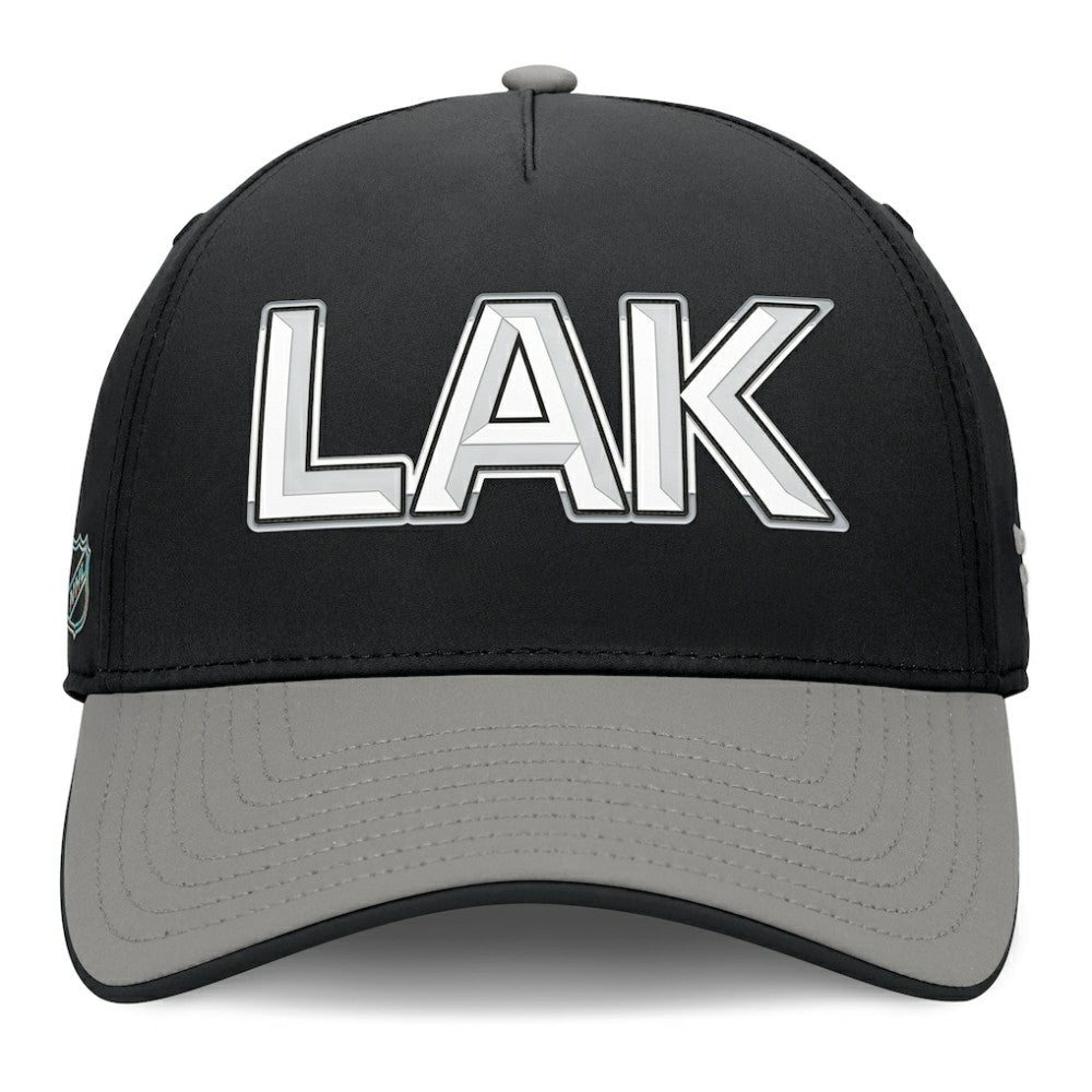 NHL Los Angeles Kings Fanatics Authentic Pro Rink Team Code Flex Hat