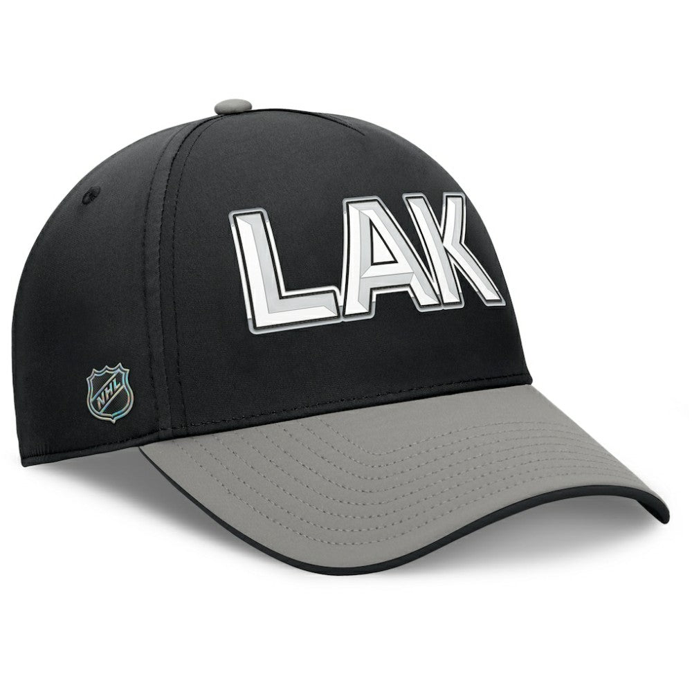 NHL Los Angeles Kings Fanatics Authentic Pro Rink Team Code Flex Hat