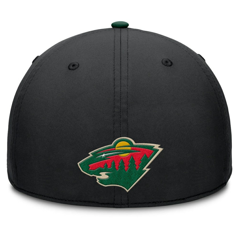 NHL Minnesota Wild Fanatics Authentic Pro Rink Team Code Flex Hat