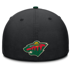 NHL Minnesota Wild Fanatics Authentic Pro Rink Team Code Flex Hat