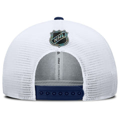 NHL Washington Capitals Fanatics Authentic Pro Rink Lockup Adjustable Trucker Hat