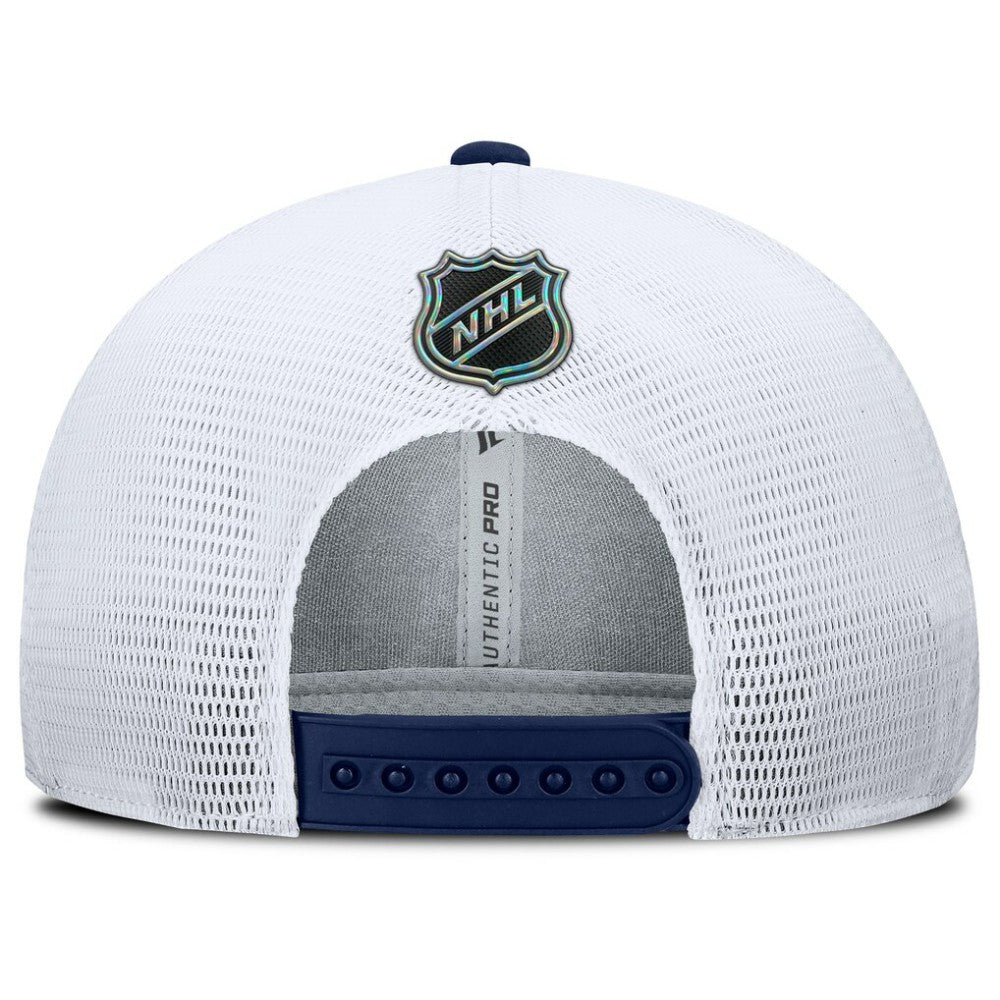 NHL New York Rangers Fanatics Authentic Pro Rink Lockup Adjustable Trucker Hat