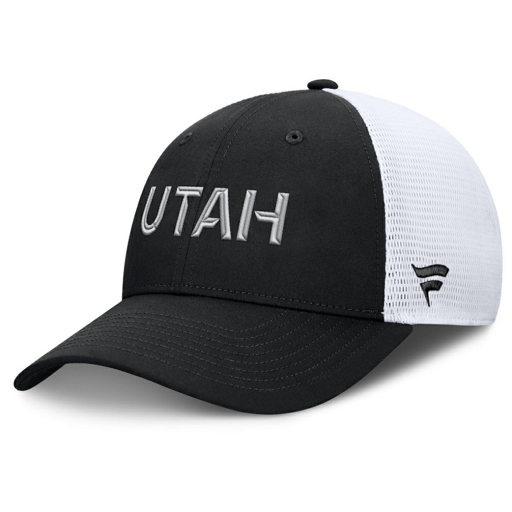 NHL Utah Mammoth Fanatics Authentic Pro Rink Lockup Adjustable Trucker Hat