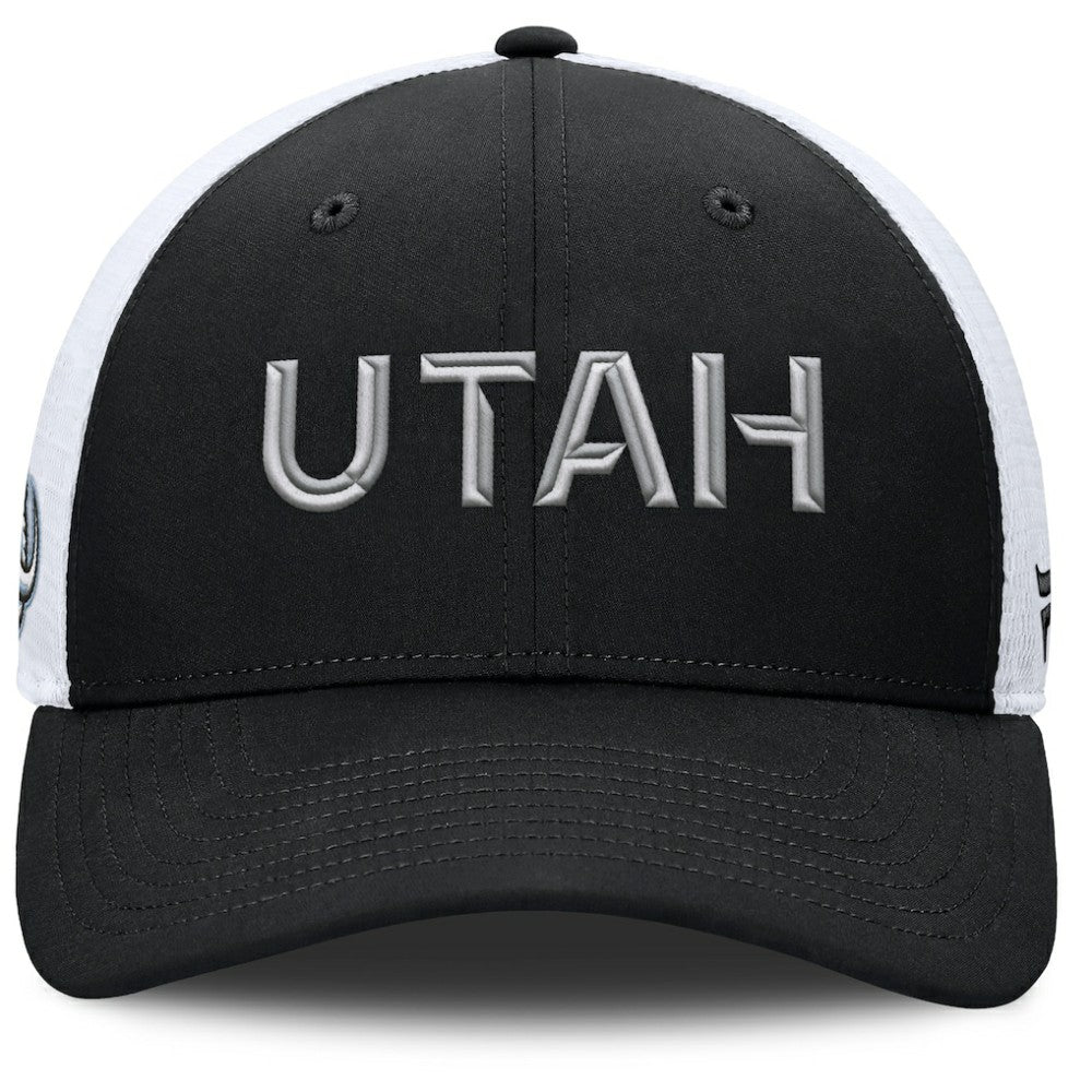 NHL Utah Mammoth Fanatics Authentic Pro Rink Lockup Adjustable Trucker Hat
