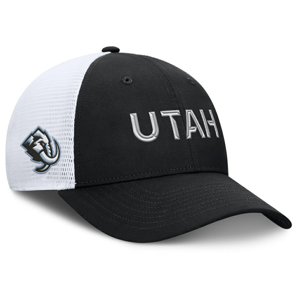 NHL Utah Mammoth Fanatics Authentic Pro Rink Lockup Adjustable Trucker Hat