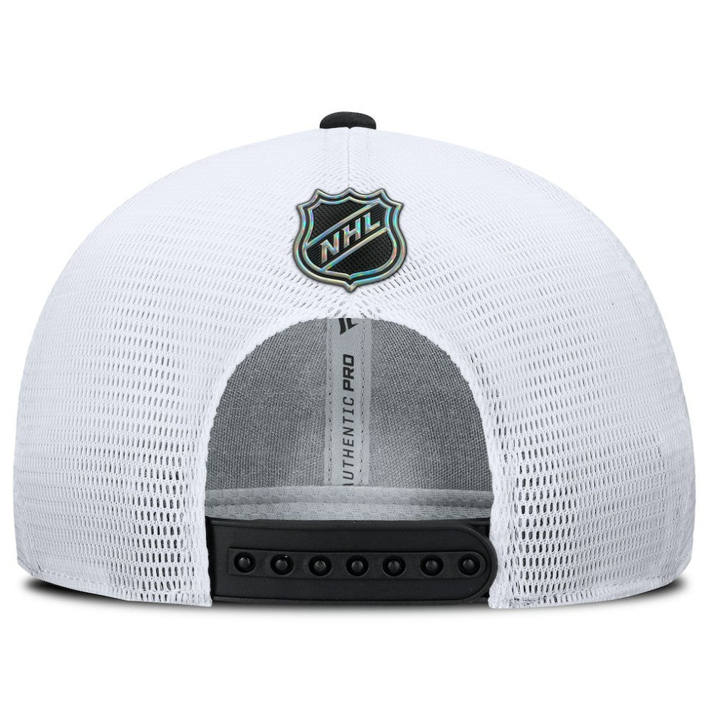NHL Utah Mammoth Fanatics Authentic Pro Rink Lockup Adjustable Trucker Hat