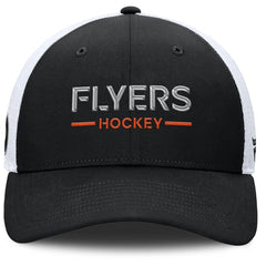 NHL Philadelphia Flyers Fanatics Authentic Pro Rink Lockup Adjustable Trucker Hat