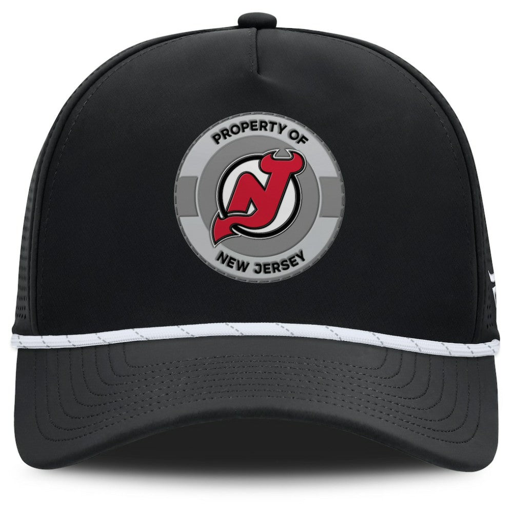NHL New Jersey Devils Fanatics Authentic Pro Rink Adjustable Hat