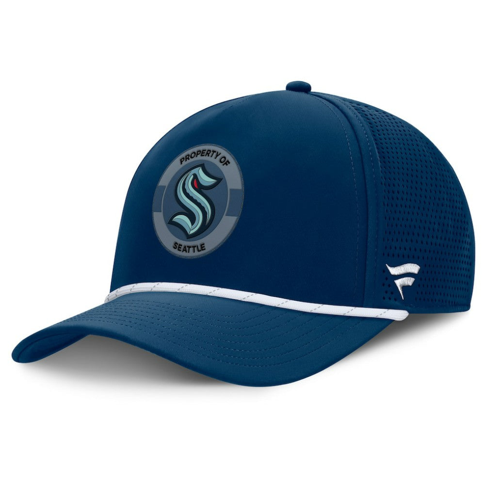 NHL Seattle Kraken Fanatics Authentic Pro Rink Adjustable Hat