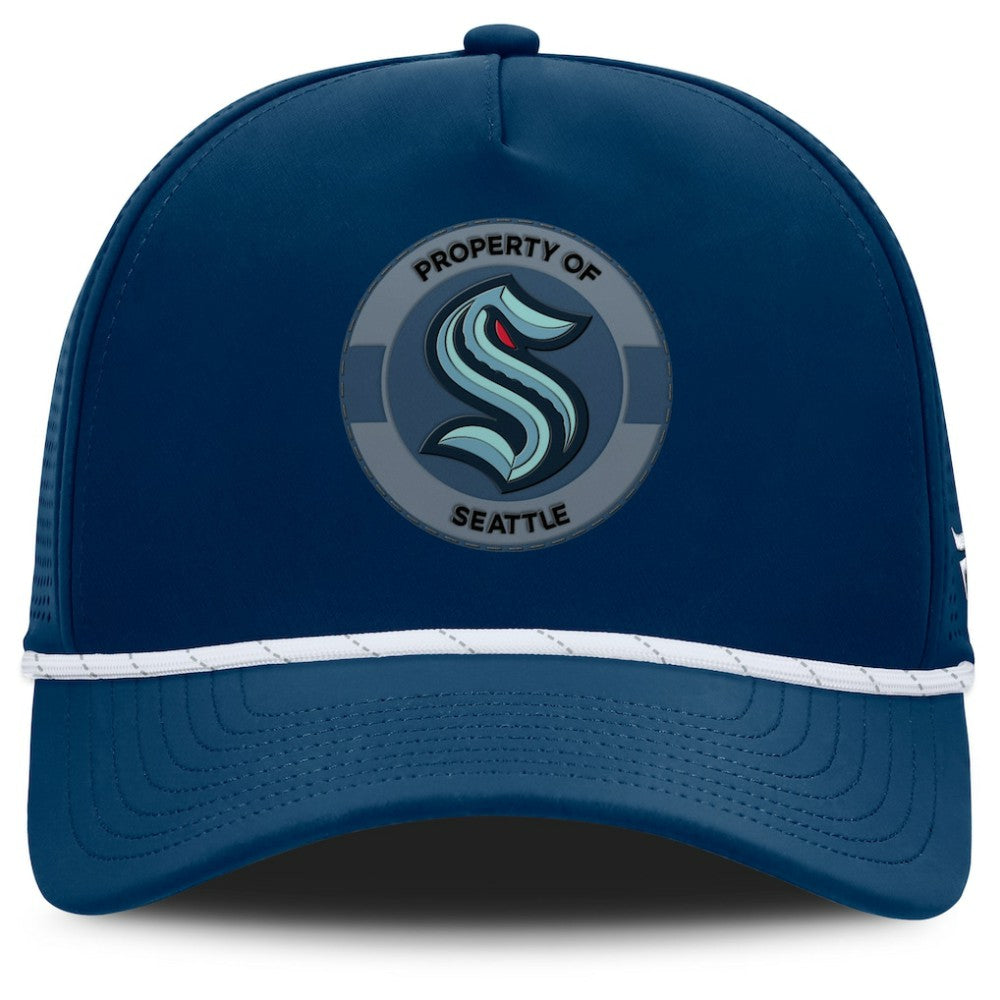 NHL Seattle Kraken Fanatics Authentic Pro Rink Adjustable Hat