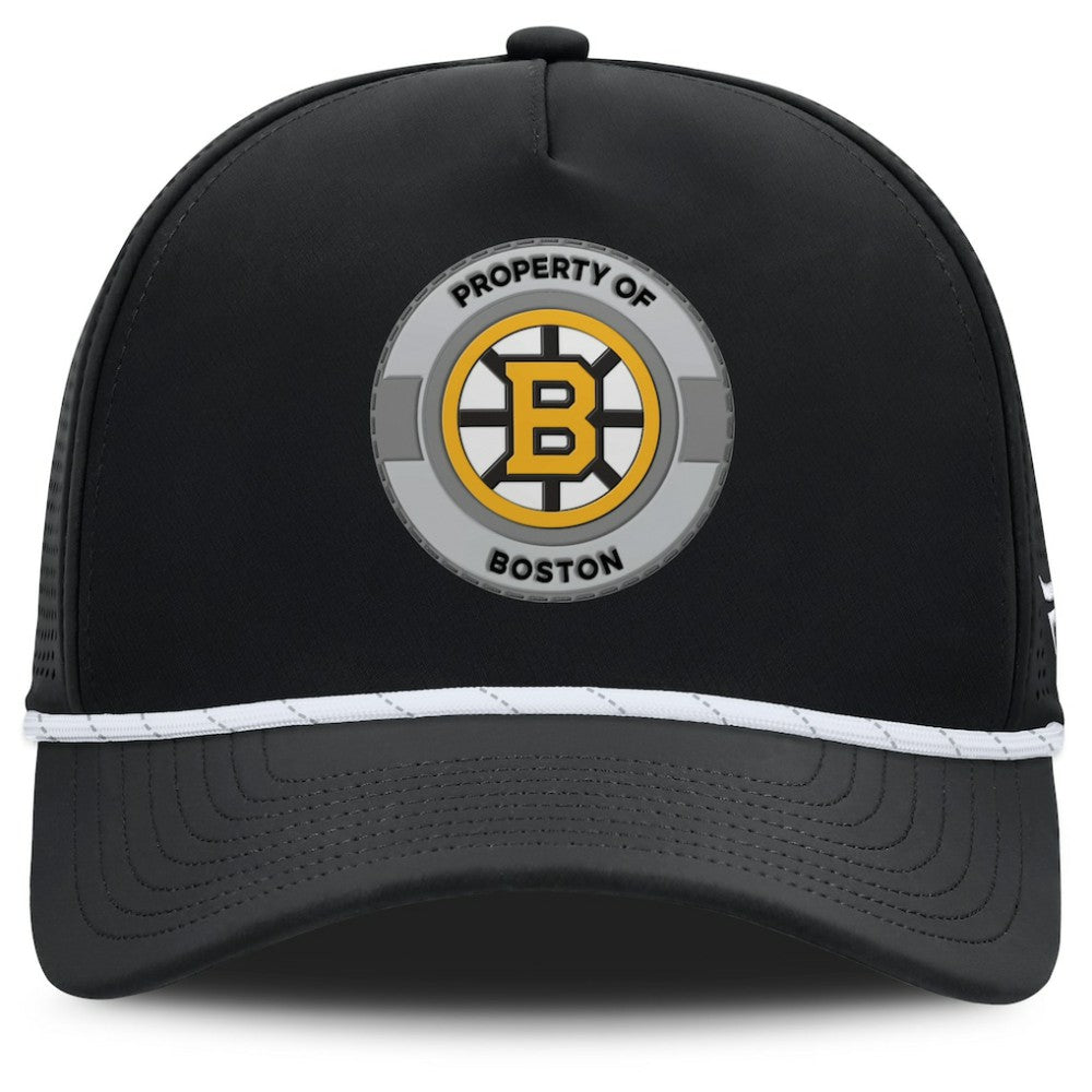 NHL Boston Bruins Fanatics Authentic Pro Rink Adjustable Hat