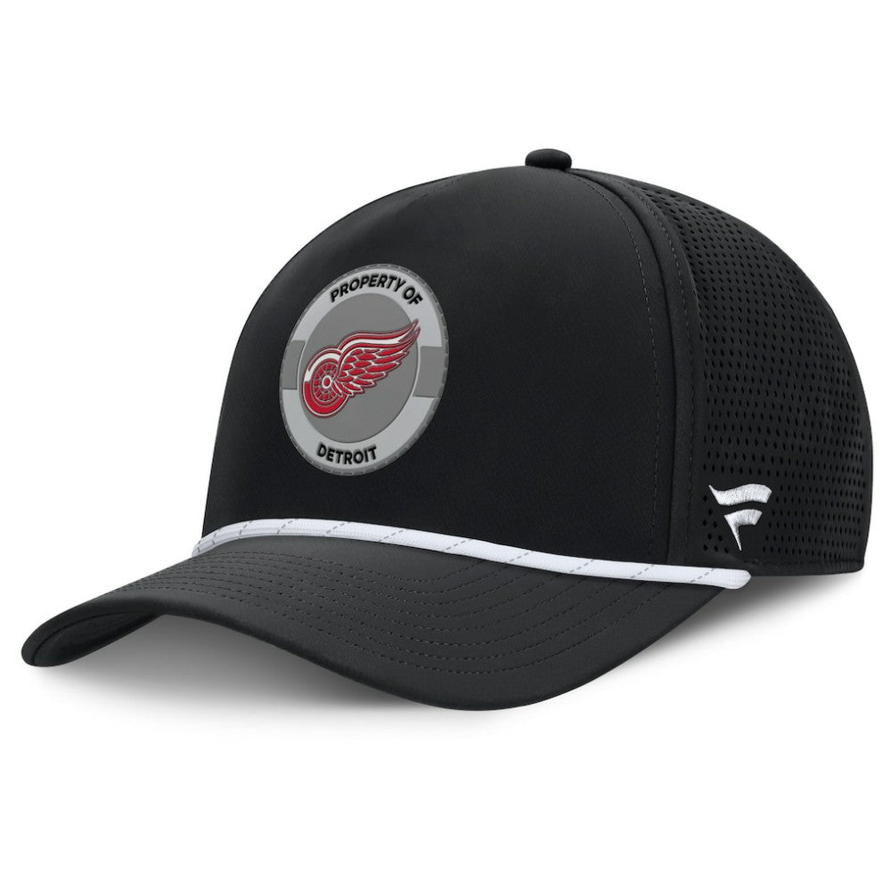 NHL Detroit Red Wings Fanatics Authentic Pro Rink Adjustable Hat