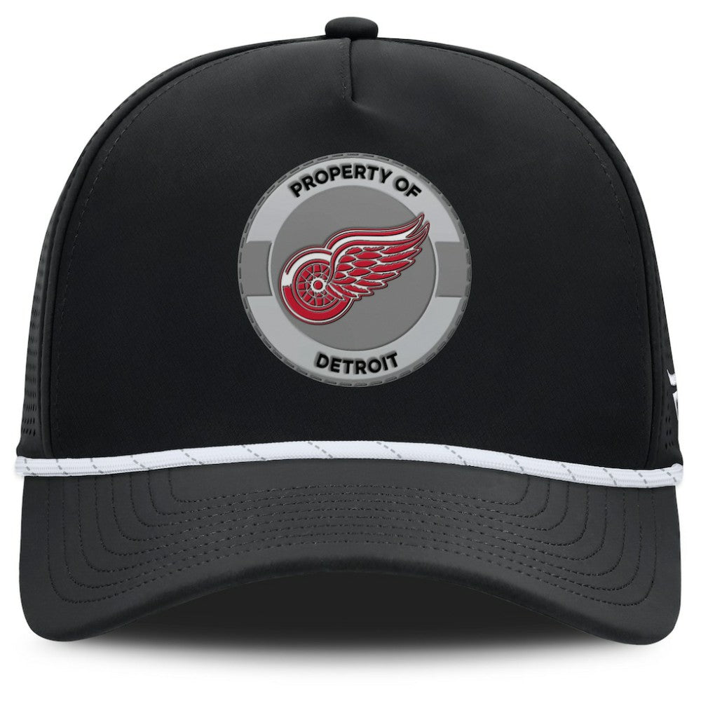 NHL Detroit Red Wings Fanatics Authentic Pro Rink Adjustable Hat