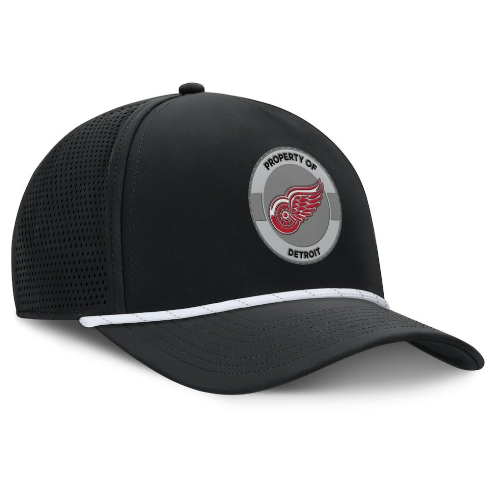 NHL Detroit Red Wings Fanatics Authentic Pro Rink Adjustable Hat