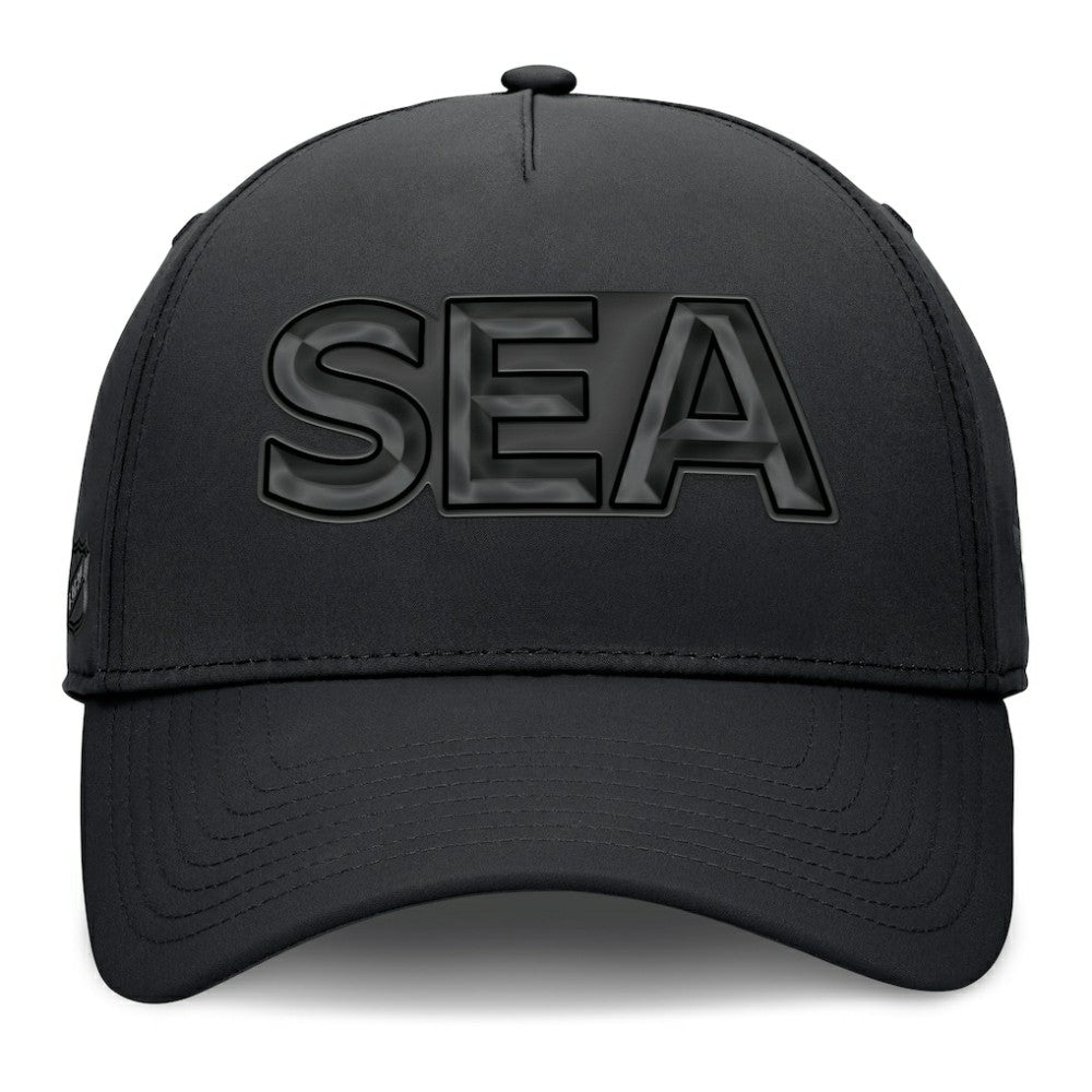 NHL Seattle Kraken Fanatics Authentic Pro Road Team Code Flex Hat