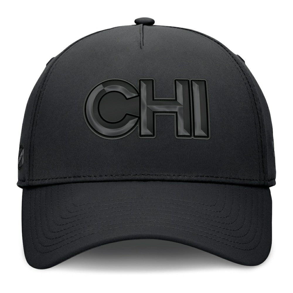 NHL Chicago Blackhawks Fanatics Authentic Pro Road Team Code Flex Hat