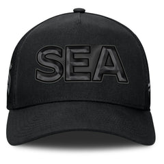NHL Seattle Kraken Fanatics Authentic Pro Road Team Code Trucker Adjustable Hat