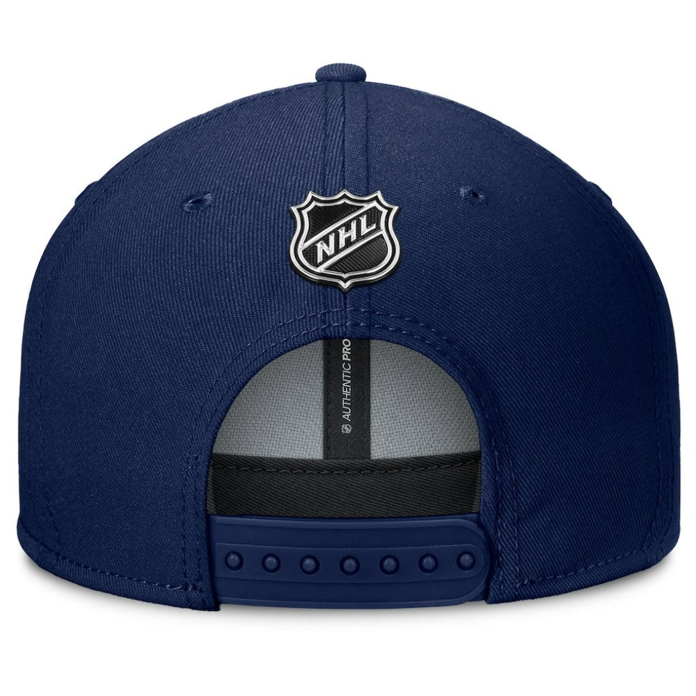 NHL New York Rangers Fanatics Authentic Pro Rink Lockup Snapback Hat